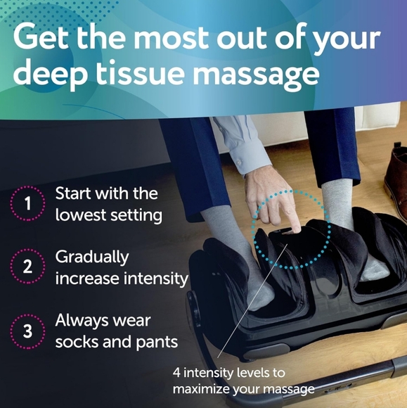 Shiatsu Leg and Calf Massager Heated - Picture 7 of 7